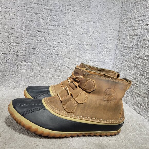 Sorel Women's Out N About Women's Size US 7.5 Leather Waterproof Duck Boots - Picture 5 of 8